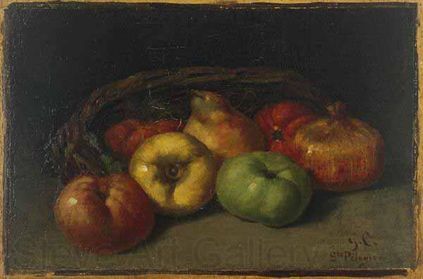 Gustave Courbet with Apples